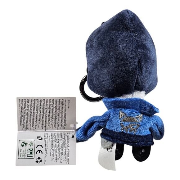 Brawl Stars X Line Friends CROW Clip On Plush Doll Bag Hanger Key Ring Chain NWT - Picture 3 of 6